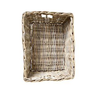 Cesta de Almacenamiento de Archivos de Mimbre Rústico con Asas, Organizador de Documentos de Mimbre Conveniente para el Hogar y la Oficina, Venta al por Mayor desde Vietnam - Product Image 4