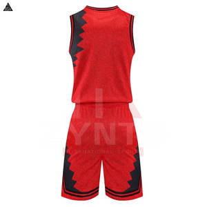 Tenues de basketball très vendues, ensembles de maillots d'entraînement de basketball pour hommes, uniformes de basketball unis et sans manches - Product Image 2
