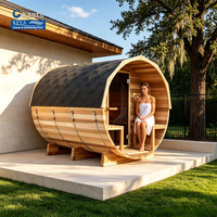 Sauna panoramique à bulles en fibre de verre, sans entretien, pour hôtels européens : un luxe inégalé |   CE ETL |   Directement de l'usine