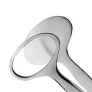 คีมหนีบเปลือกตา Desmarres Chalazion Forceps ขนาดกลาง 23x12 มม. สำหรับผ่าตัดทางนรีเวช ได้รับการรับรองมาตรฐาน CE ระดับ I - Product Image 2