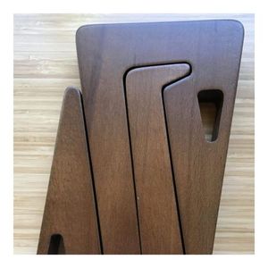 Support pour ordinateur portable en bois BLUE LOTUS FARM Aaron Le avec trépied réglable, design écologique pour ordinateurs portables et tablettes - Product Image 4
