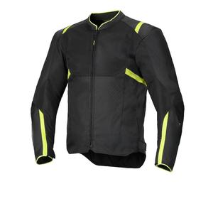Chaqueta de Motociclista Deportiva Negra Neón para Hombre, Transpirable y Protectora - Product Image 5