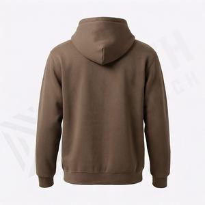 Sweat à capuche vintage français en molleton de coton pour homme, délavé à l'acide, 100% uni, hiver, coupe ample, streetwear, imprimé vieilli, baggy, fabricant - Product Image 2
