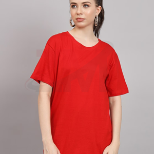 T-shirt court décontracté et confortable pour femme, coupe ajustée, sexy, respirant, doux, col rond, idéal pour l'été, prix abordable, personnalisable - Product Image 5