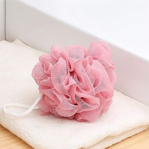 Mesh Pouf <b>Bath</b> <b>Sponge</b> Exfoliating Shower Ball Pom Cleaning Accessory - Product Image 1