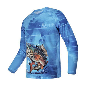 High Performance Custom Design Men Fishing <b>T</b>-<b>Shirt</b> 100% Polyester Breathable Quick Dry Outdoor Wear Fishing <b>T</b>-<b>Shirt</b> - Product Image 1