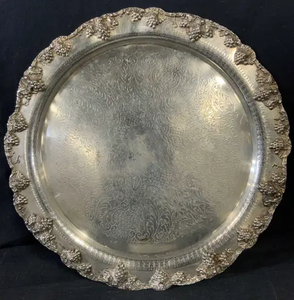 Best Quality Aluminium <b>Serving</b> Plate Dinner Plates <b>Sets</b> Dinnerware Restaurant <b>Dishes</b> Snack Aluminium Plate - Product Image 2