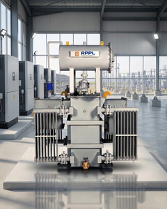 Transformateur de distribution triphasé sur mesure, 2500 kVA, enroulement en cuivre, immergé dans l'huile, type ONAN - Product Image 3