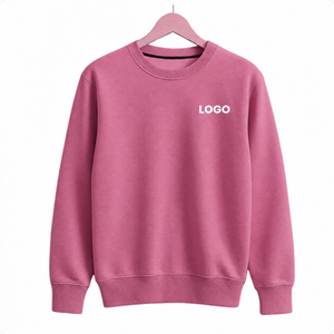 เสื้อสเวตเชิ้ตผ้าฟลีซคอกลมสีดำแบบเรียบสำหรับผู้หญิง เนื้อผ้านุ่มสบาย สวมใส่ได้ทุกวัน ขายส่ง แบรนด์ USA UK ยุโรป - Product Image 4
