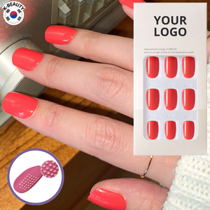 Stampa all'ingrosso su punte per unghie artificiali Design personalizzato copertura completa bara di alta qualità made in korea k-beauty k-Nail coreano del sud