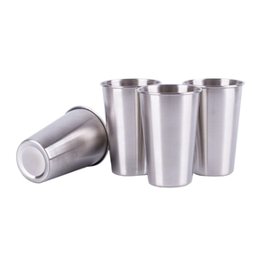 Tazas de Cóctel Ecológicas de Acero Inoxidable, Diseño Mint Julep India, para Café, Leche o Uso en Restaurantes y Cocinas - Product Image 2