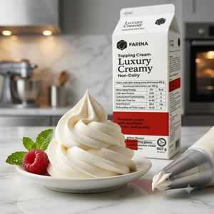 FARIBAKE Premium <b>Liquid</b> Non Dairy Topping Cream for Cake Decoration Bakery OEM ODM Wholesale Manufacturer - Product Image 2