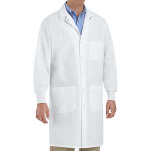 Uniforme d'hôpital, tenue professionnelle pour médecin, blouse de laboratoire pour homme, blouse de laboratoire médicale à manches longues personnalisée pour laboratoire et hôpital - Product Image 5