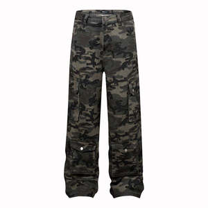 OEM Bulk <b>Mens</b> Cargo Pants <b>Stretch</b> Fabric Slim Fit Utility Pants for Workwear Buyers Factory Price - Product Image 3
