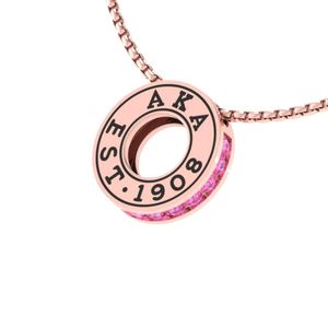 Rose Gold Eternity Love Charm Women Elegant Fashion Jewelry Pendant Charm Silver Tone Accessory Gift Daily Wear Premium Design - Product Image 4