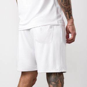 Shorts de sport décontractés pour hommes, longueur genou, été-automne, séchage rapide, respirants, écologiques, avec cordon de serrage, confortables, couleur unie, en toile - Product Image 2