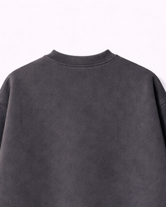 ผู้ผลิตเสื้อสเวตเชิ้ตผู้ชายแบบกำหนดเอง ผ้าฝ้ายฟลีซ คอกลม รับผลิตแบบ OEM ODM แบรนด์ส่วนตัว ขายส่ง บริการผลิตจำนวนมาก - Product Image 5