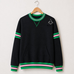 HMR Alfa |   Kapa |   Sudadera Larga de Invierno para Mujer, Personalizada con Bordado de Hermandad, de Poliéster/Algodón Afelpado - Product Image 1
