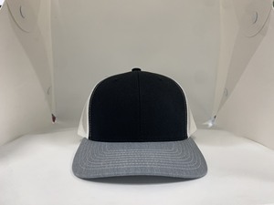 Mid Profile Solid 112 Trucker Hats With Custom Design Outdoor <b>Caps</b> For Brand Curvel Brim Adult <b>Navy</b> Hats Mesh Back Custom - Product Image 2