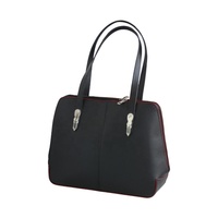 Sac fourre-tout de créateur personnalisé de grande capacité Sac à main décontracté Sacs à bandoulière en cuir PU de couleur bleue pour dames