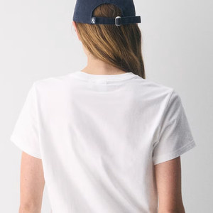 T-shirt Oversize Femme Tendance Street Style Épaules Tombantes Coupe Ample Décontractée Vêtement d'Été Mode Commande en Gros Design Couleur Unie - Product Image 5