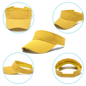 Casquettes de soleil ajustables à visière personnalisées avec logo brodé ou imprimé, séchage rapide, pour femmes et hommes, idéales pour l'extérieur et la plage - Product Image 2