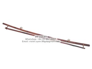 Bulk Premium Bamboo Textile Hanger Hanging <b>Hook</b> From Vietnam For Tapestry Macrame Decor Bamboo Textile Hanger Supplier - Product Image 1