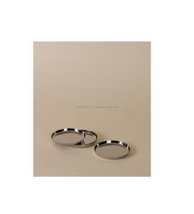 Posavasos de metal con base antideslizante para mesa de mármol de vidrio de madera comedor sala de estar Cocina Oficina restaurante uso diario - Product Image 2