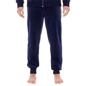 Ensemble de survêtement en velours personnalisé avec sweat à capuche zippé et pantalon à cordon, en mélange de coton respirant, idéal pour l'hiver, haute qualité, vente en gros - Product Image 5