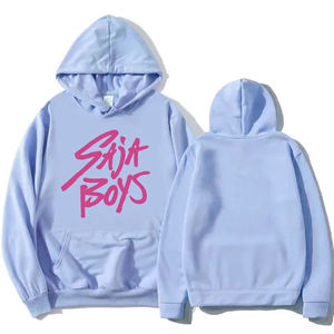 Sudadera con Capucha de Forro Polar 100% Poliéster, Casual, Holgada, Cálida para Invierno, con Estampado Personalizado y Bordado, Venta al Por Mayor OEM - Product Image 3