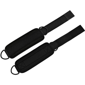 Adjustable Genuine Leather <b>Ankle</b> Straps for Gym Cable Workouts - Non-Slip Leg Attachment for KickNew Arrival Leather <b>Ankle</b> Strap - Product Image 1