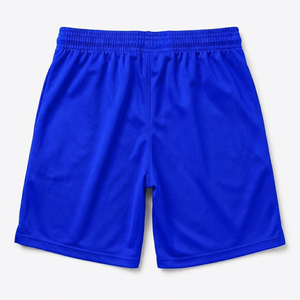 <b>Men</b> Training <b>Shorts</b> <b>Men's</b> Royal Blue Solid Color Elastic Waist <b>Bermuda</b> <b>Shorts</b> Breathable Knitted Sport Casual Wear - Product Image 5