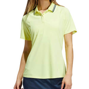 Camisa Polo Elegante para Mujer, Cómoda, Mezcla de Algodón, Manga Corta, Estilo Moderno para Uso Casual y Formal - Product Image 1