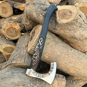 ขวานบุชคราฟท์เหล็กกล้าคาร์บอนทำมือ LEGACY BLADES ด้ามไม้ เครื่องมือตัดไม้ ผู้ผลิตจากโรงงาน - Product Image 6