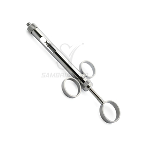 Seringue dentaire chirurgicale manuelle auto-aspirante de 1,8 ml pour implantologie, instrument de laboratoire certifié CE - Product Image 1