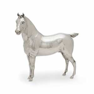 Royal Aluminium Cast Horse Showpiece for Stylish <b>Console</b> <b>Table</b> Display with Sleek Metallic Texture and Solid Form - Product Image 4