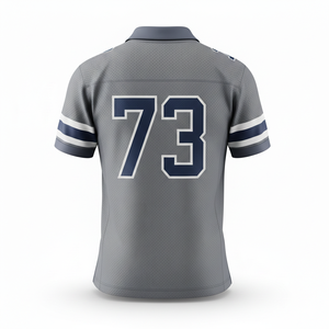 Maillot de football polo pour entraîneur professionnel : Vêtement d'équipe personnalisé avec logo – Tenue de performance anti-boulochage brodée - Product Image 2