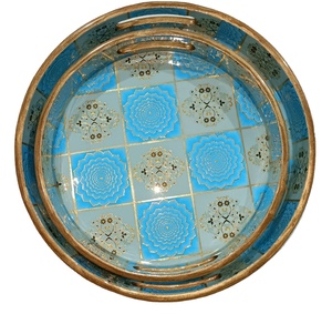 Plateaux de service décoratifs plateaux de service design plateaux de service écologiques plateau coûteux - Product Image 2