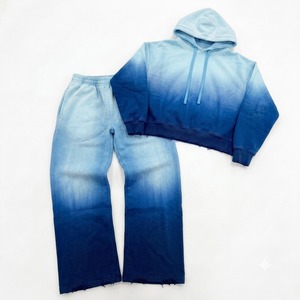 Custom Paint Spatter Paint Spatter Tracksuit Vintage <b>Distressed</b> Oversized Men's Hoodies and Wide Leg Sweatpants Set - Product Image 5