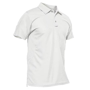 Vente en gros de T-shirts Polo de golf pour hommes, personnalisables avec logo brodé, 100% polyester, manches courtes, uniforme de design - Product Image 6