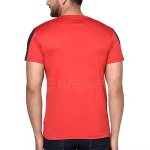 Camiseta Deportiva Transpirable y Ecológica para Hombre, con Logotipo Impreso, Cómoda, de Secado Rápido, con Cuello Redondo y Manga Corta, en Spandex/Poliéster - Product Image 5
