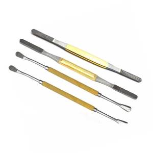 ชุดเครื่องมือขูดจมูกแบบสองด้าน Fomon 4 ชิ้น สำหรับศัลยกรรมตกแต่งจมูก ทำจากสแตนเลสเกรดโรงพยาบาล ใช้ซ้ำได้ - Product Image 1