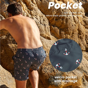 Custom Swim Shorts Quick Dry Beach Shorts <b>Mens</b> Swim <b>Trunks</b> OEM Pakistan Export Manufacturer Supply Worldwide Markets - Product Image 3
