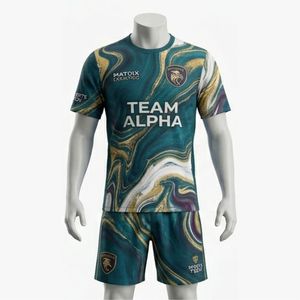 Ensemble d'uniformes de rugby de qualité supérieure en polyester respirant, teint uni, prix avantageux, maillot personnalisé, vente en gros, tendance - Product Image 1