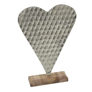 อุปกรณ์ตกแต่งโต๊ะคริสต์มาสรูปหัวใจอุปกรณ์ตกแต่งโต๊ะตุ๊กตาราคาสินค้าใหม่ - Product Image 1