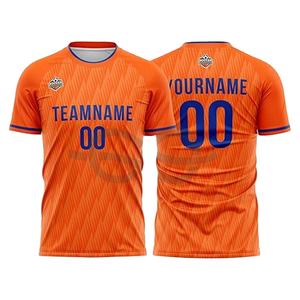 Maillots de football Offre Spéciale impression par Sublimation personnalisée maillot d'équipe de football hommes t-shirt vêtements utilisés football vêtements de football - Product Image 1