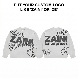Sudadera de Mujer, 400 GSM, Felpa de Algodón y Poliéster Premium, Gris Jaspeado Claro, Bordado Personalizado, Impresión de Logotipo, OEM, ODM - Product Image 1