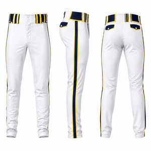 Pantalon de baseball coupe athlétique sublimé, pantalon d'équipe de baseball, vêtements de baseball durables et performants, fabricant direct d'usine - Product Image 1