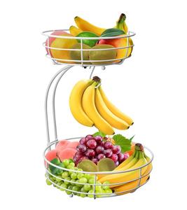 Cesta de Frutas Multiusos para Encimera, Diseño Creativo, Organizador de Cocina para el Hogar, Cesta de Frutas de Metal al por Mayor - Product Image 3