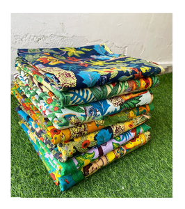 Les plus tendances 100% coton imprimé floral tissus en gros coton tissu par la cour pour robes rideau literie et décoration intérieure - Product Image 1